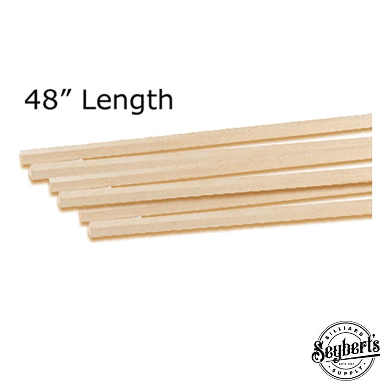 Wood Feather Strips 48″ long Set Of 6