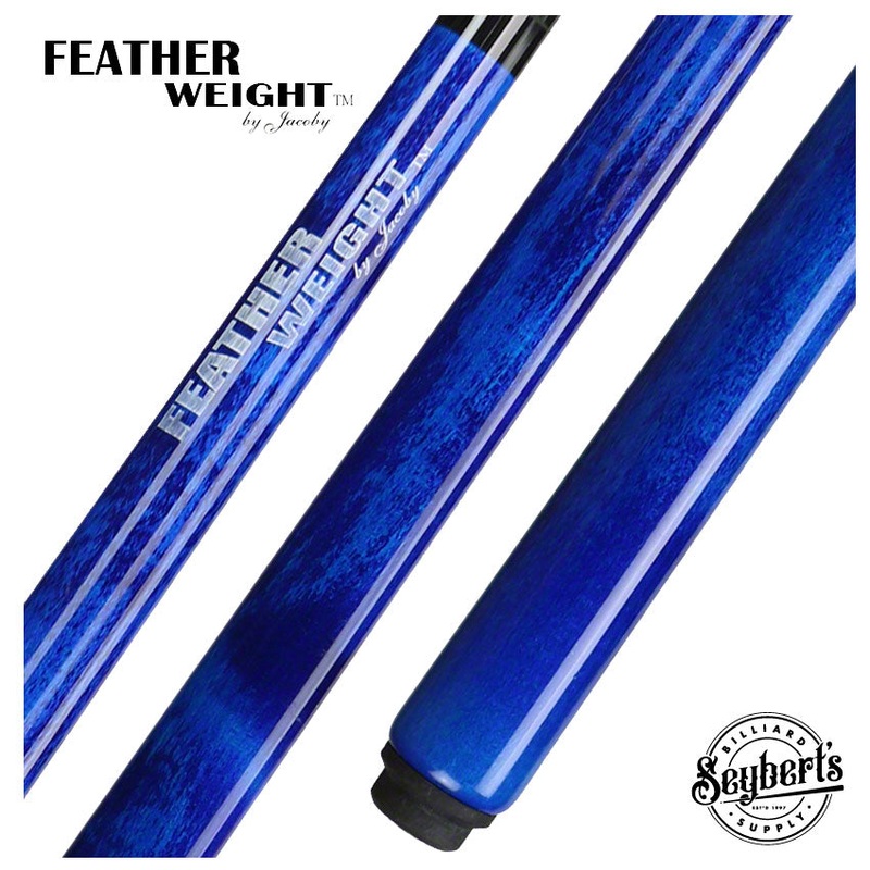 Jacoby Custom Blue Feather Weight Break Cue – JFWBCBL