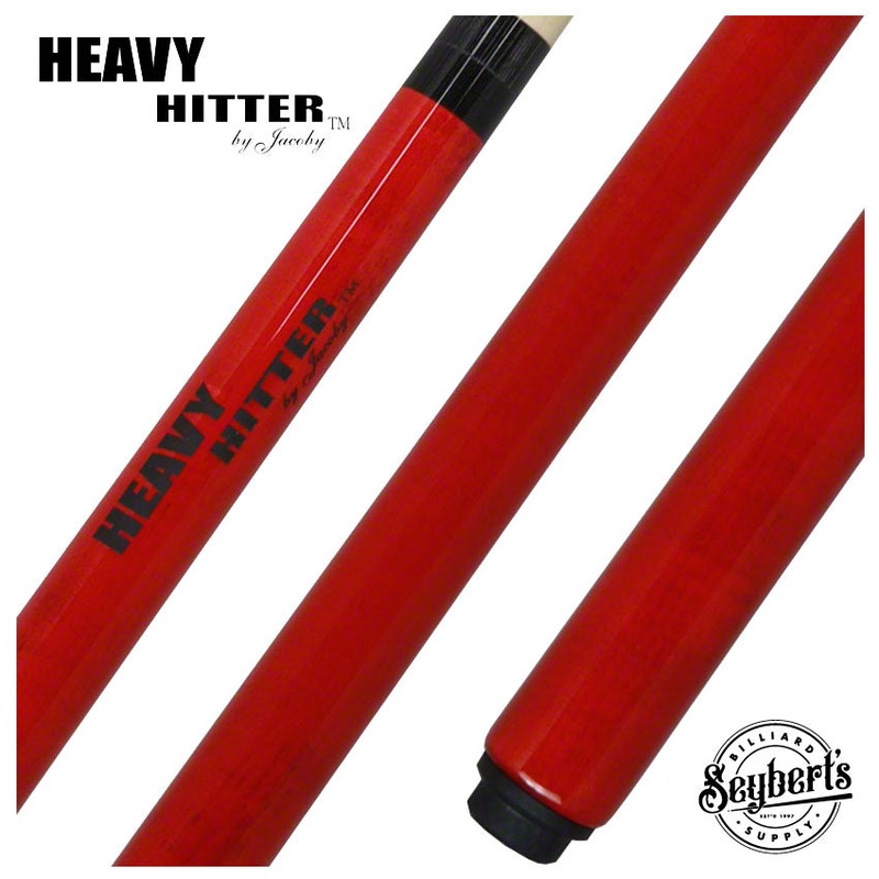 Jacoby Custom Red Heavy Hitter Break Cue – JACHHRED
