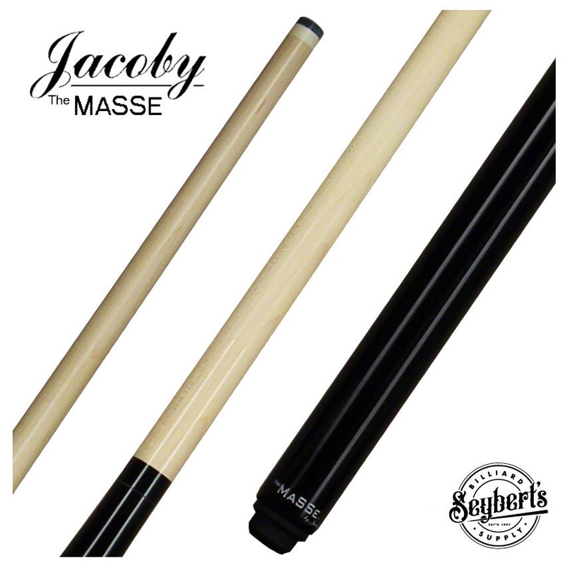 Jacoby Ebonized Maple Masse Cue – JACMASS
