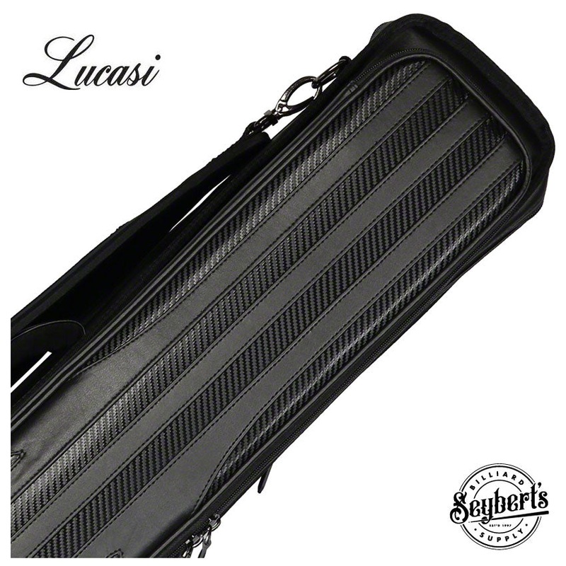 Lucasi Black Weave 4×8 Soft Pool Cue Case – LC948W