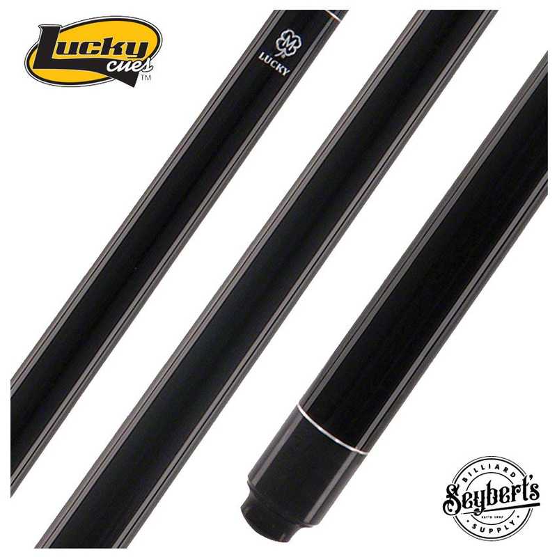 Lucky Black No Wrap Pool Cue – L01
