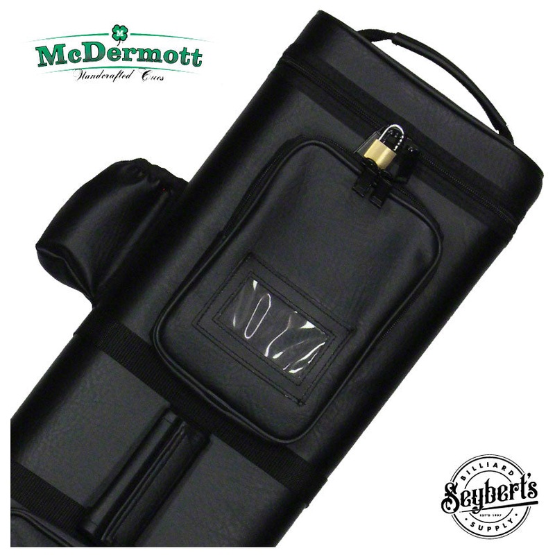 McDermott Rolling Dealer Black 20×20 Pool Cue Case – 750927
