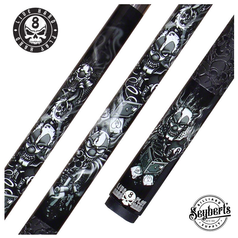 Players Demented Clowns Graphic Pool Cue – DCN