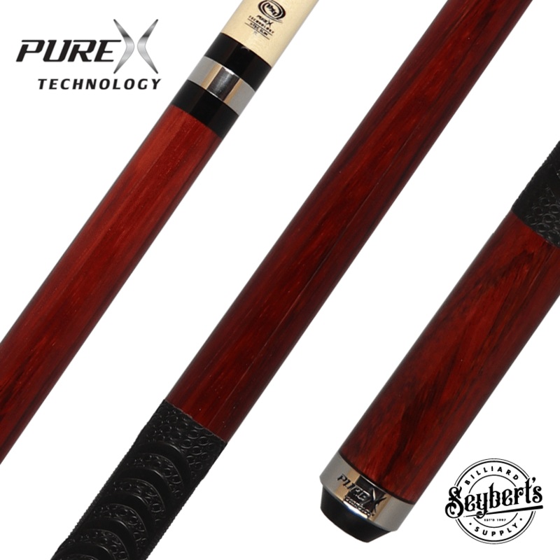 PureX Technology Pool Cue – Enhanced Zebrawood with 11.75mm Skinny LD Shaft – HXTC15