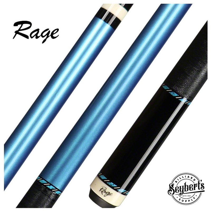 Rage Black and Blue Pool Cue – RGC10