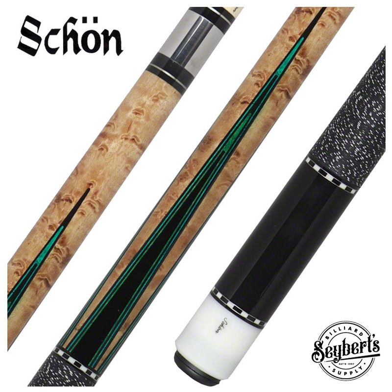 Schon Green Point Pool Cue – STL5G