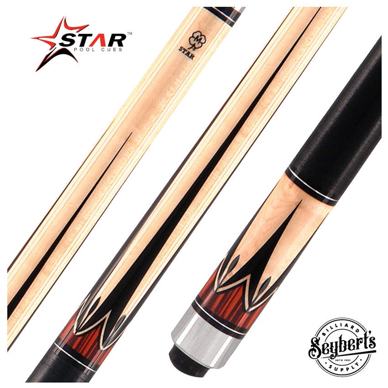 Star Cocobolo and Black Point Design Cue – S09
