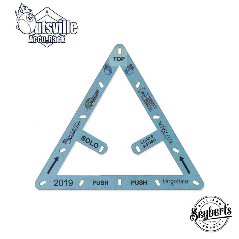 Accu-Rack Solo 8, 9, 10 Ball Flat Template