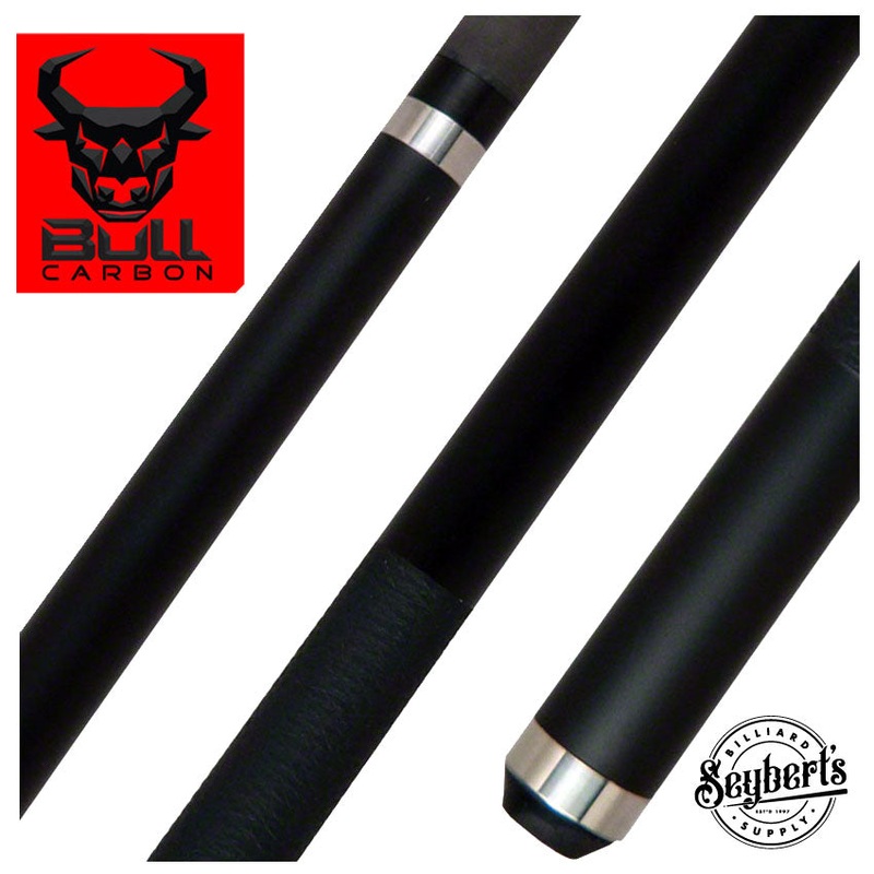 Bull Carbon Onyx Black Pool Cue with Bull Carbon Shaft – LD11