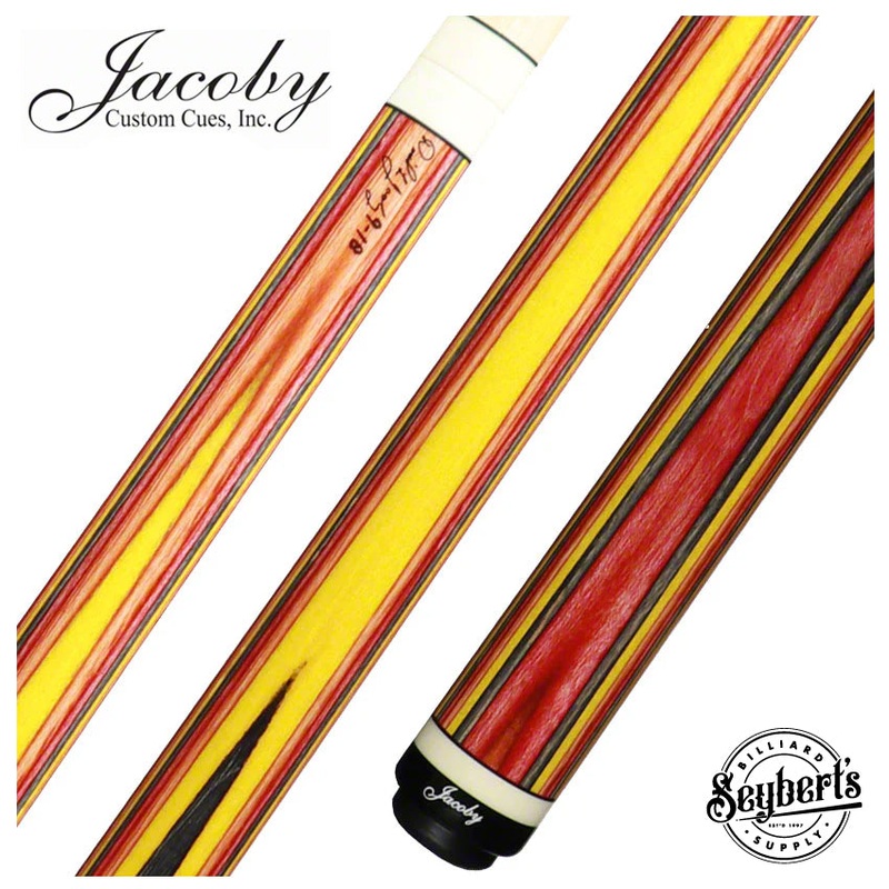 Jacoby Element Fire Laminated Pool Cue – JACLAMFIRE