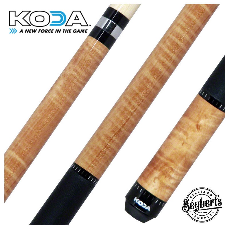 KODA Natural Curly Maple Pool Cue – KD30