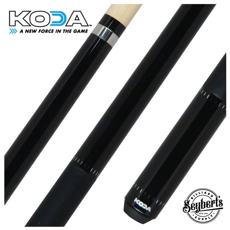 KODA Oynx Stained Pool Cue with Linen Wrap