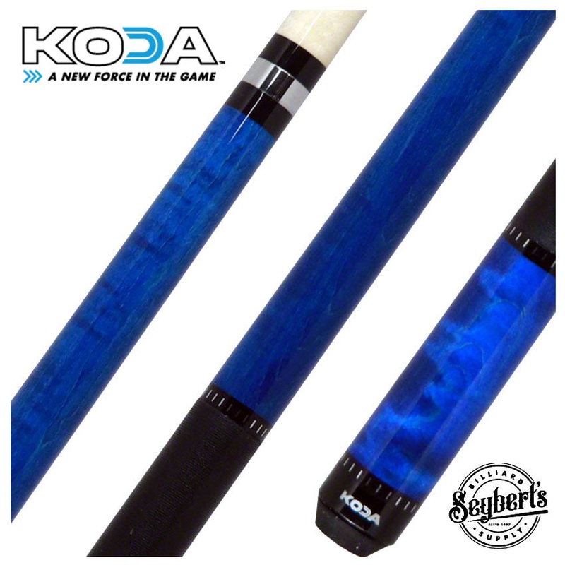 KODARoyal Blue Stained Pool Cue – KD32