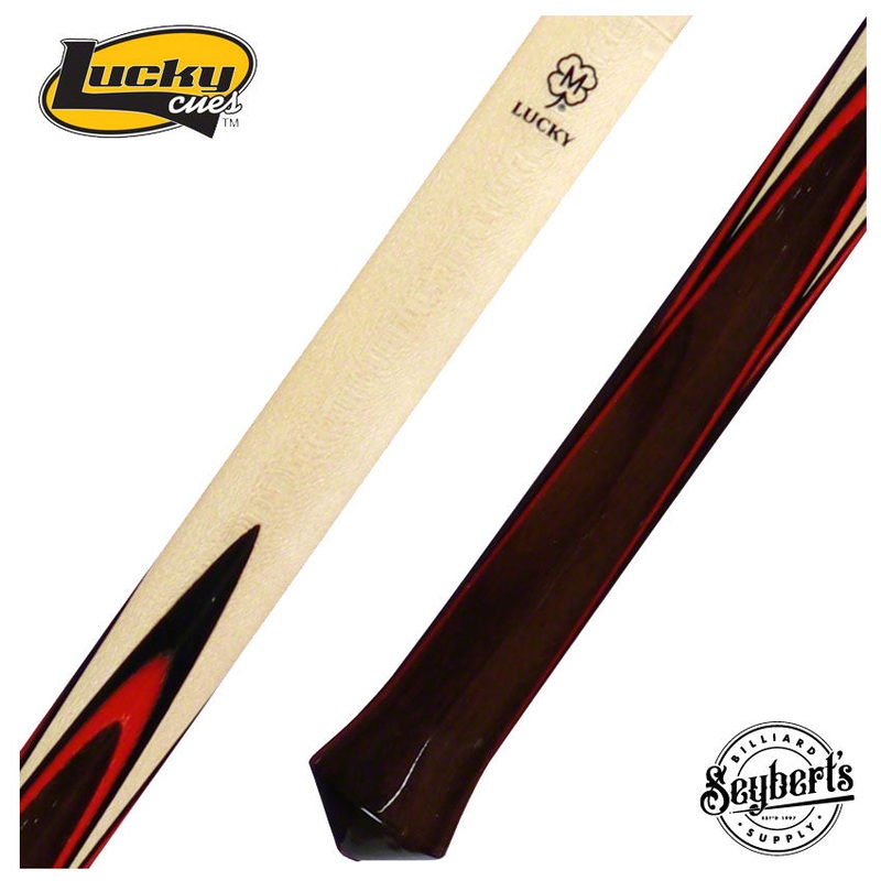 Lucky Red Butterfly Jump Cue – LJ2
