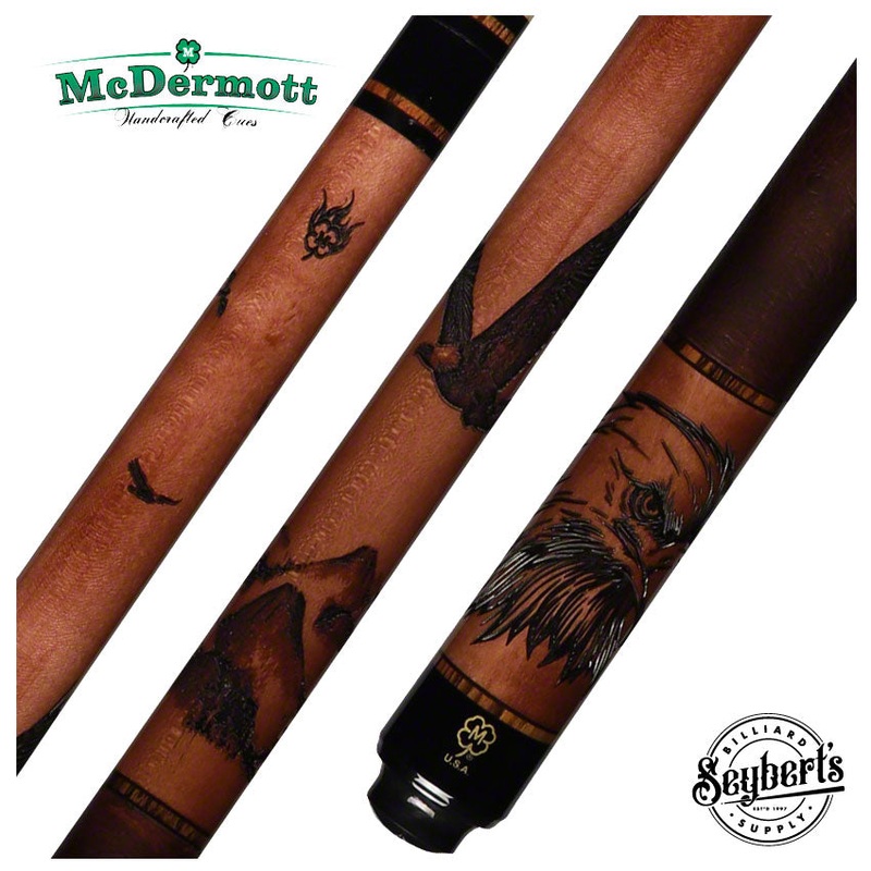 McDermott G Series Birds of Prey Wildfire Pool Cue – G438