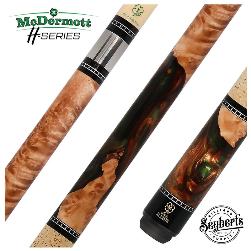 McDermott H Series Metallic Forest Pool Cue – H1451