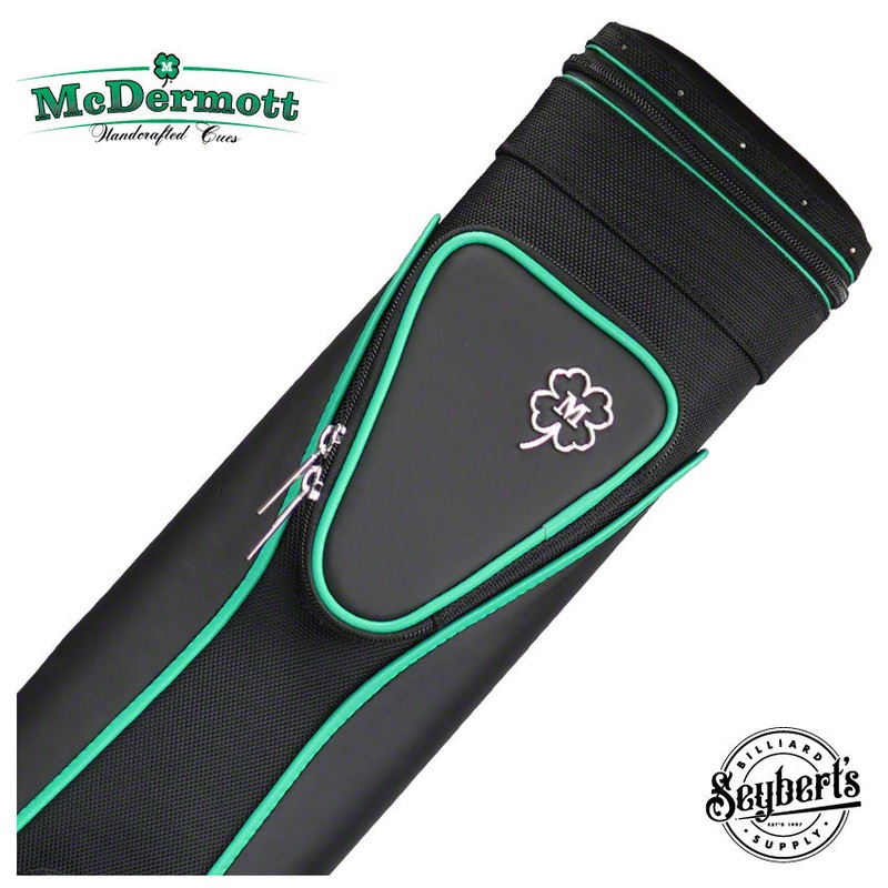 McDermott Tournament Collection Black/Green 3×5 Sport Pool Cue Case – 750940