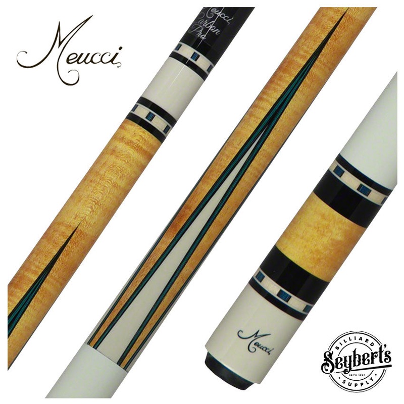 Meucci Hall Of Fame 2 Pool Cue with Carbon Shaft- HOF02C
