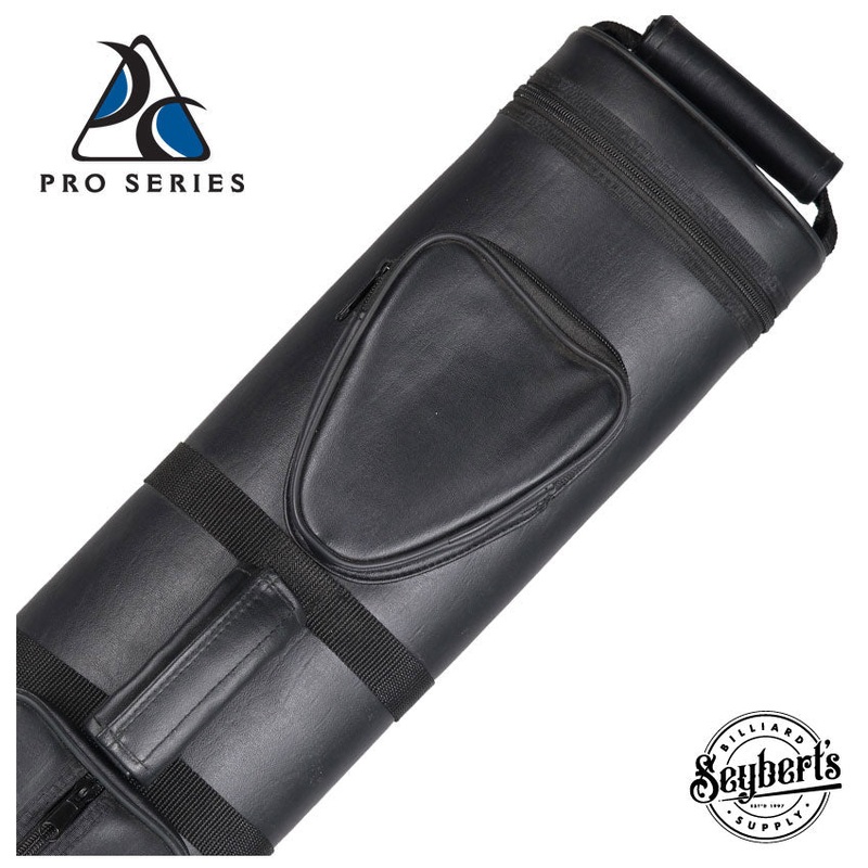 Pro Series Oval Black 3×5 Hard Pool Cue Case – PRO35BK