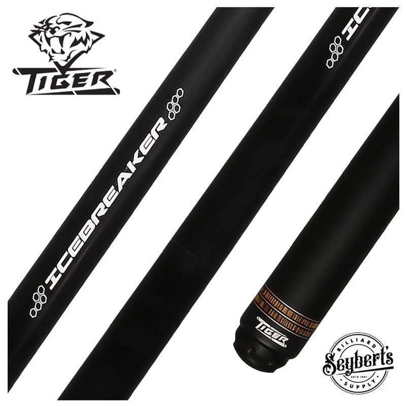 Tiger Cues Icebreaker 2 Break/Jump Cue – No Wrap With Fortis Break Shaft – TJBICE