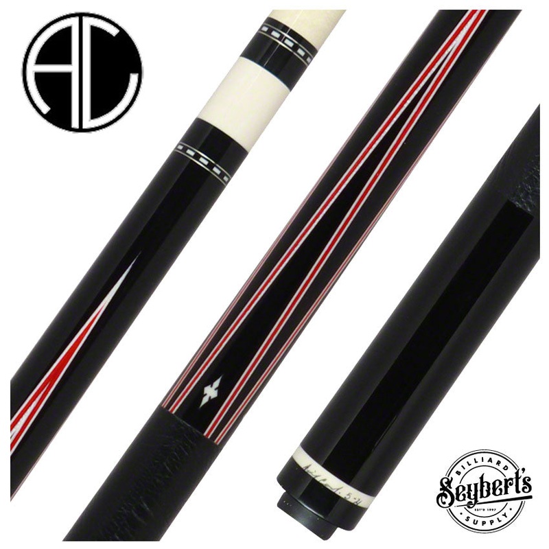 Ariel Carmeli Custom Red 4 point Pool Cue