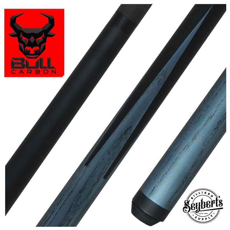 Bull Carbon Blue Metallic Sneaky Pete Pool Cue with Bull Carbon Shaft – LD7