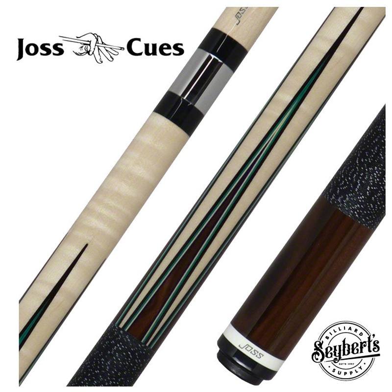 Joss Traditional Zircote 5 Point Pool Cue – JC5PZIR