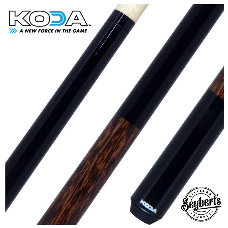 KODA Black with Black Palm Graphic Pool Cue – KD20