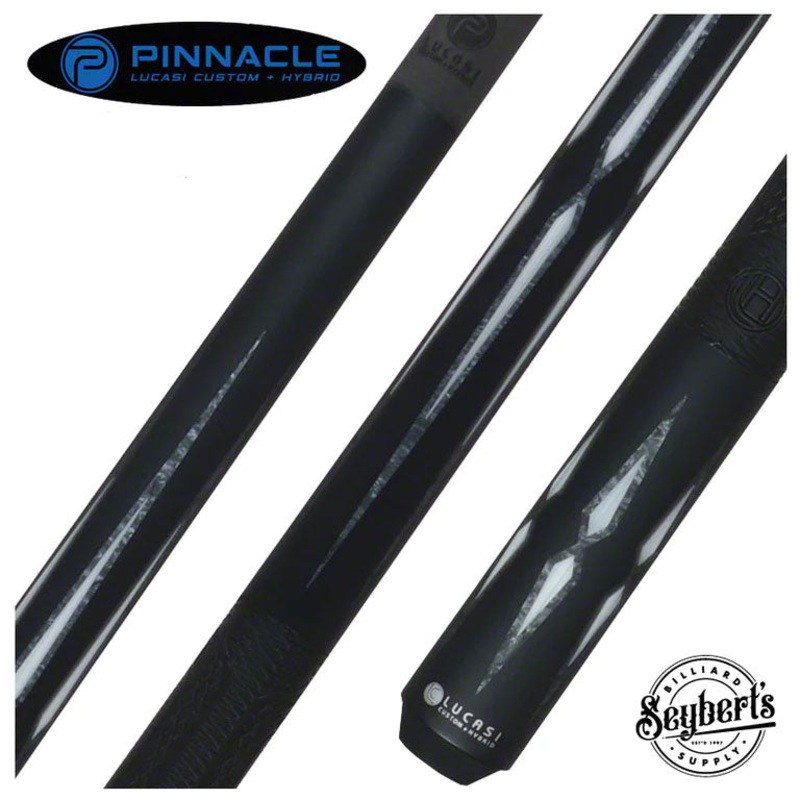 Lucasi Pinnacle Matte Black Play Cue – LP20