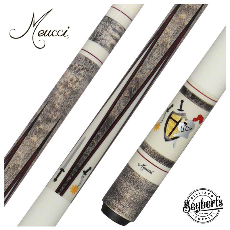 Meucci Hall Of Fame Medieval Pool Cue with Pro Shaft – HOF07PRO