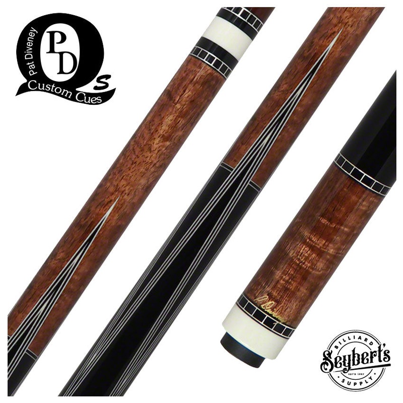 Pat Diveney DC2500 Koa Wood Custom Pool Cue – DC2500
