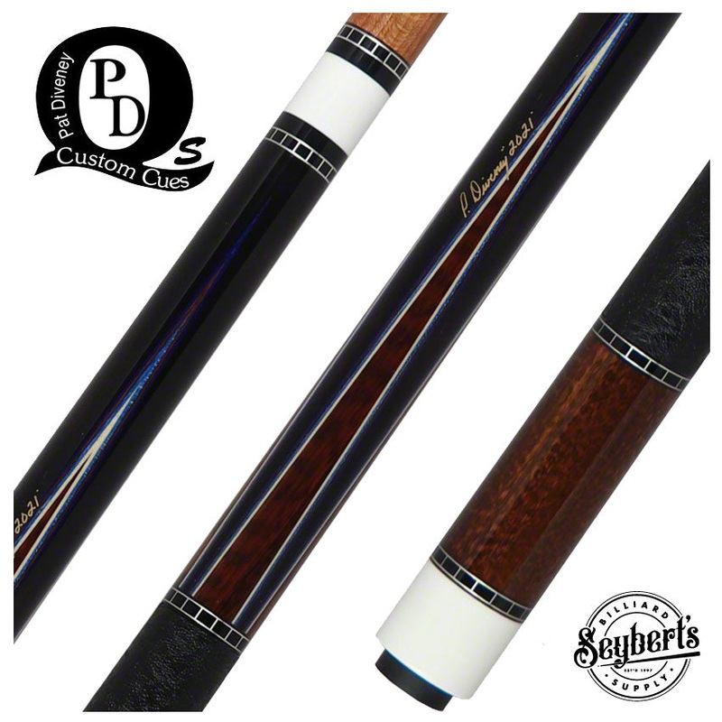 Pat Diveney DC2800 Snake Wood Custom Pool Cue – DC2800