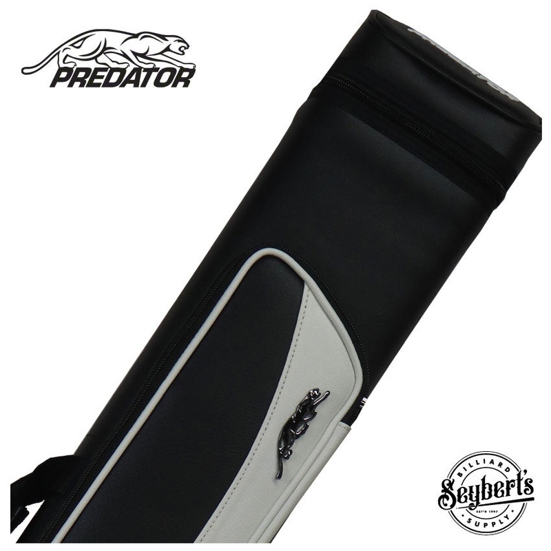 Predator Roadline Black/White 2×4 Hard Pool Cue Case – C24BLKWHTH