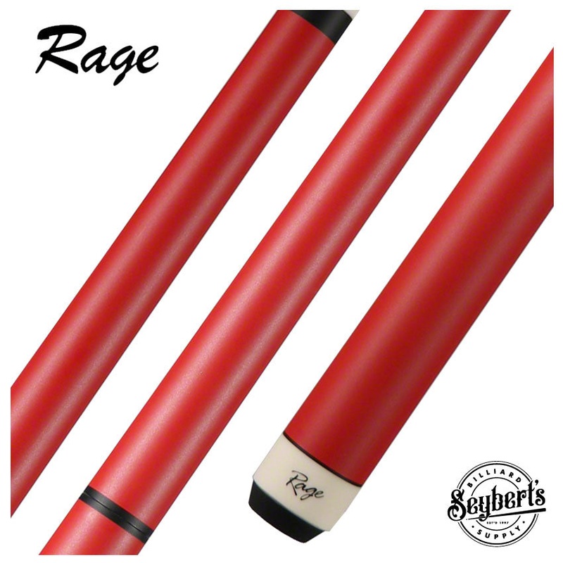 Rage 25oz. Heavy Hitter Break/Jump Cue – Matte Red – RGJBHHR