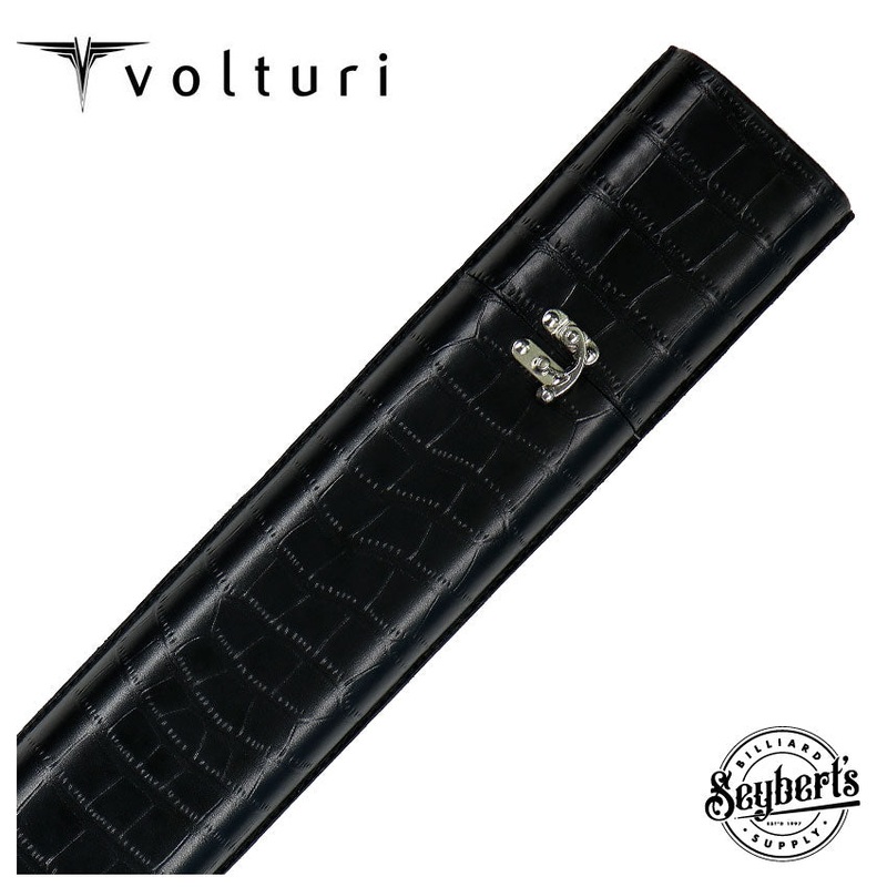 Volturi Fellini Style Black 2×2 Hard Pool Cue Case – VCFS2X2BK