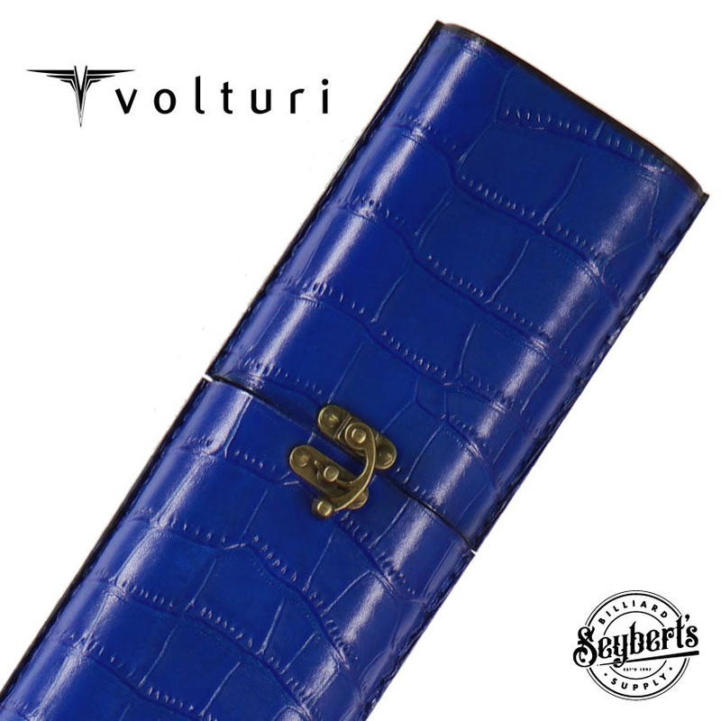 Volturi Fellini Style Blue 2×2 Hard Pool Cue Case – VCFS2X2BLUE