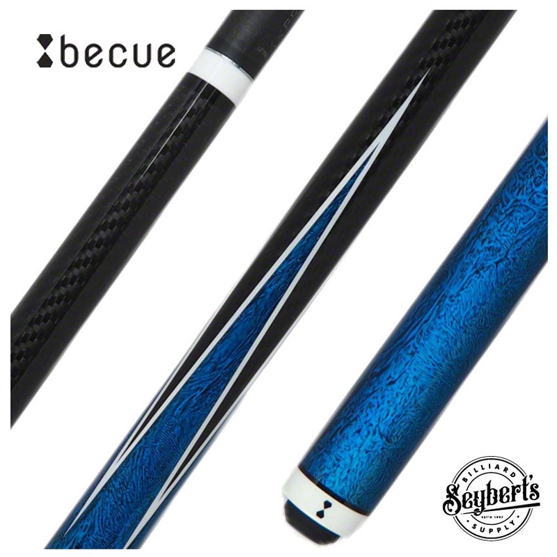 Becue V2 Carbon Fiber Rebel Blue Play Cue – BC237BLUE