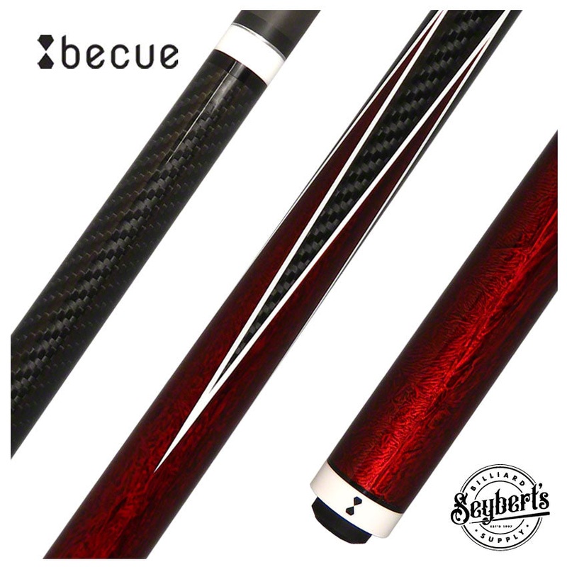 Becue V2 Carbon Fiber Rebel Red Play Cue – BC237RED