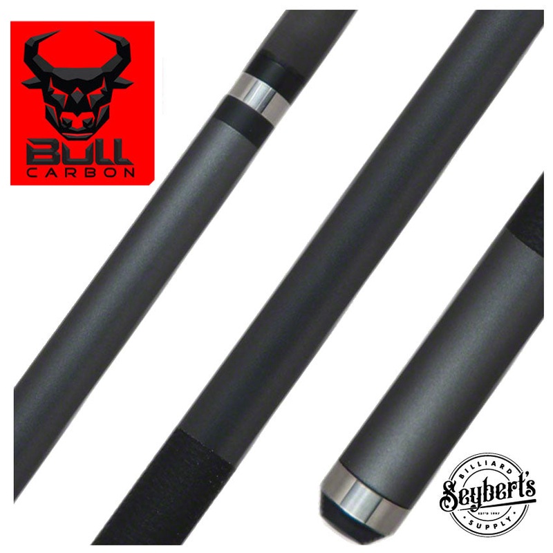 Bull Carbon Gun Metal Pool Cue with Bull Carbon Shaft – LD10