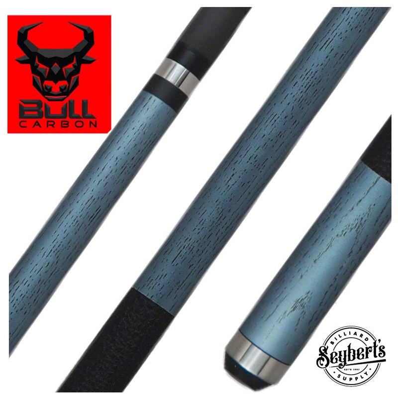 Bull Carbon Ice Blue Pool Cue with Bull Carbon Shaft – LD4