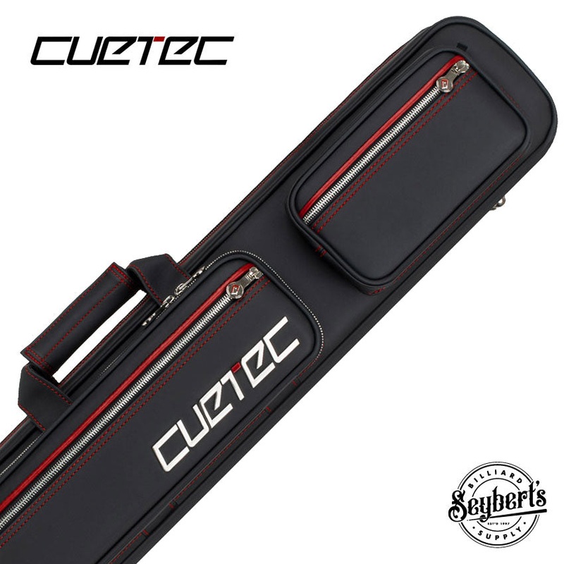 Cuetec Pro Line Black 4×8 Soft Professional Pool Cue Case – 95-751