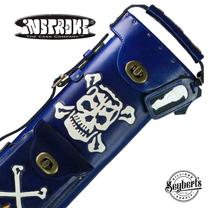 Instroke Custom Skull Cowboy 2×4 Pool Cue Case – INS24SKULL