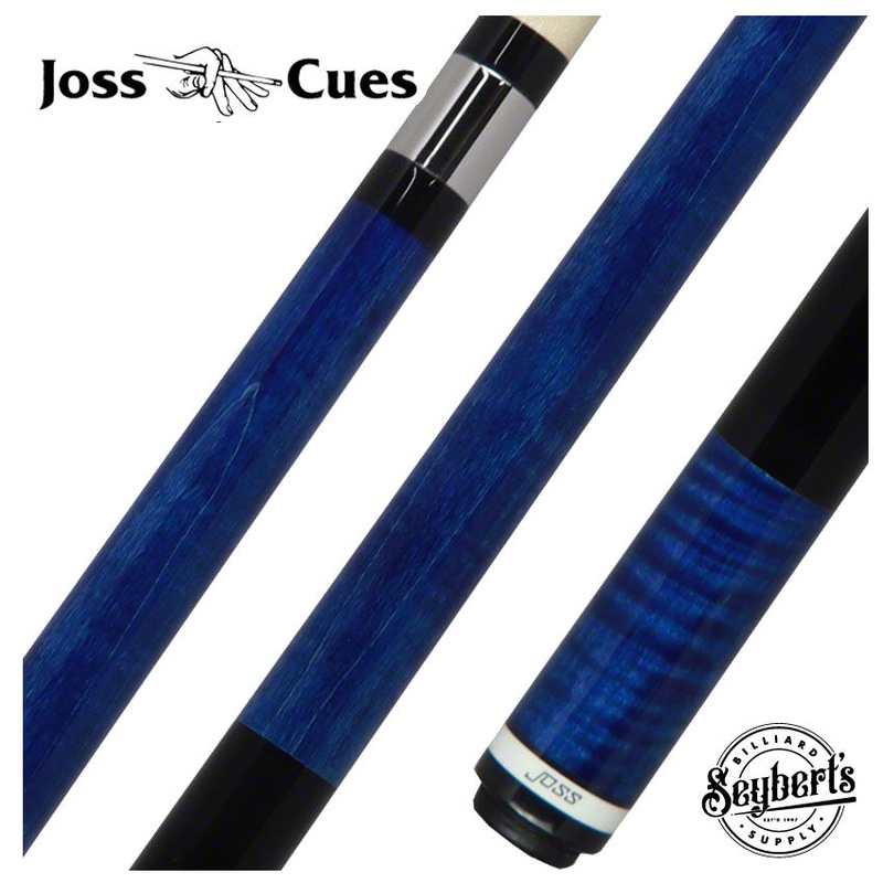 Joss Blue Stained No Wrap Pool Cue – JCBLUE