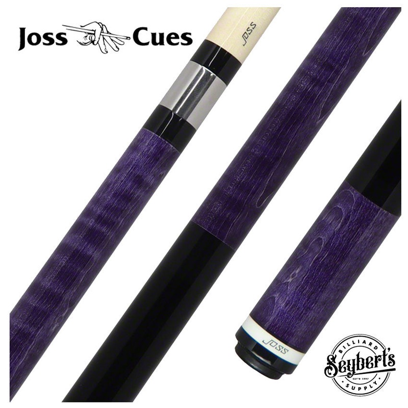 Joss Purple Stained No Wrap Pool Cue – JCPUR