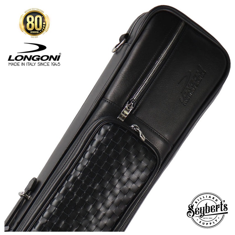 Longoni Fodero Doge Black Giotto 4×8 Soft Pool Cue Case – LG6452
