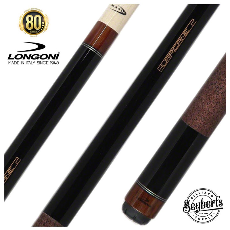 Longoni Hurricane 2 Linen Wrap Pool Cue with S2 American Wood Shaft – LG24727