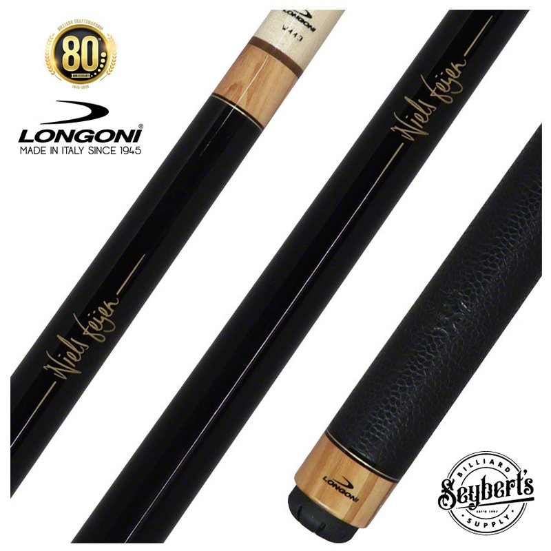 Longoni Niels Feijen TJB Break/Jump Cue with S2 Break Edition and Pro Shaft – LG26841