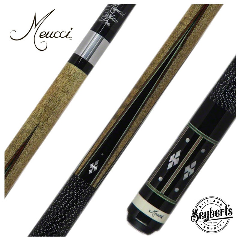 Meucci Hi-Pro Pool Cue with Carbon Shaft – HP01
