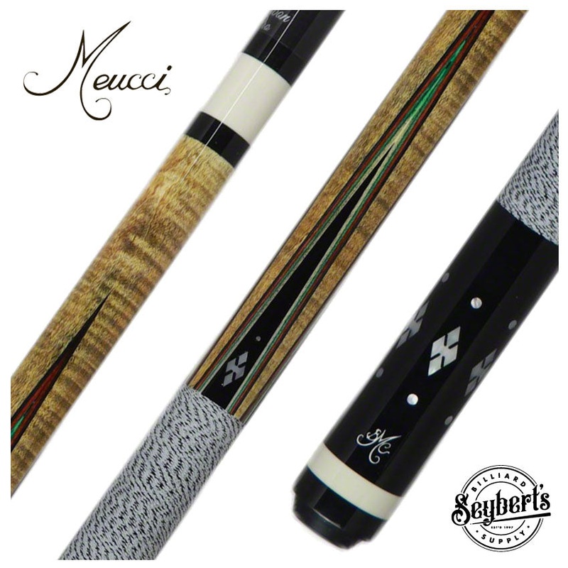 Meucci Pro Series 5 Pool Cue with Carbon Shaft – BMCPRO5C